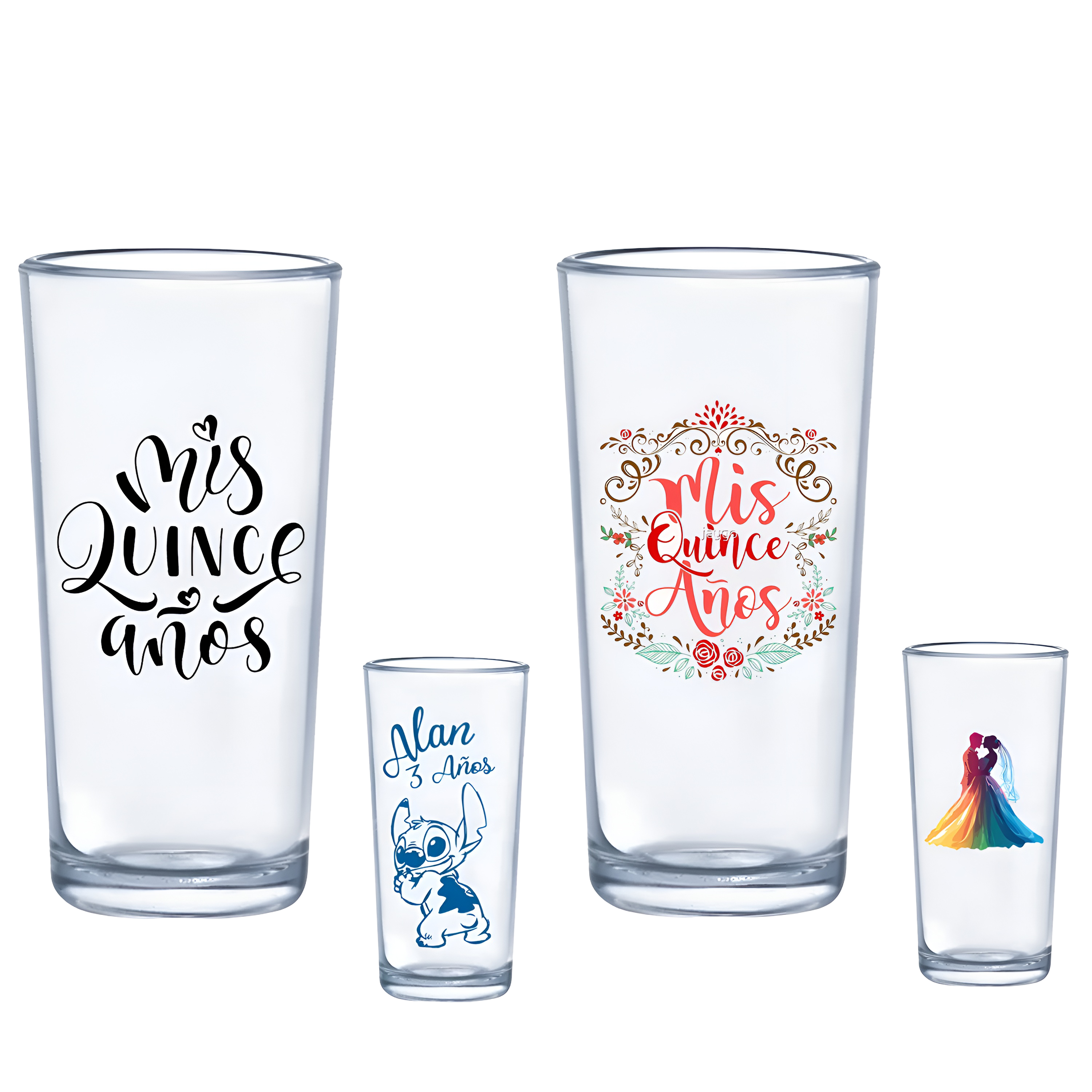 Vasos personalizados